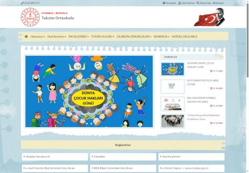 İSTANBUL / BEYOĞLU - Taksim Ortaokulu