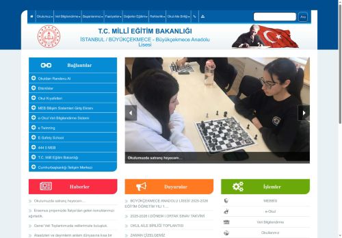 İSTANBUL / BÜYÜKÇEKMECE - Büyükçekmece Anadolu Lisesi