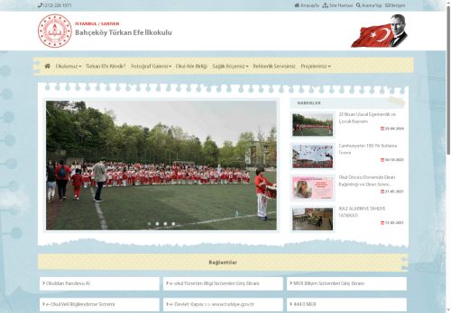 İSTANBUL / SARIYER - Bahçeköy Türkan Efe İlkokulu