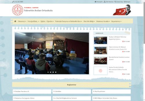 İSTANBUL / SARIYER - Fahrettin Arslan Ortaokulu