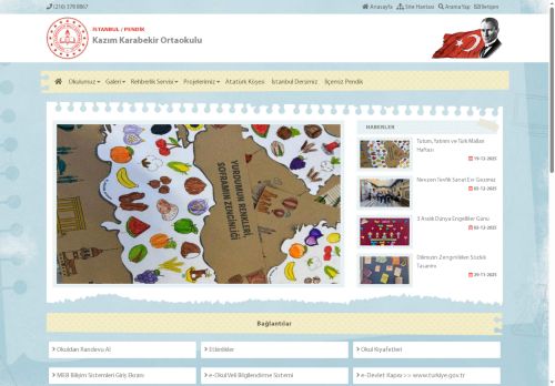 İSTANBUL / PENDİK - Kazım Karabekir Ortaokulu