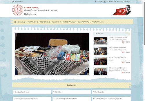 İSTANBUL / PENDİK - Ömer Öztop Kız Anadolu İmam Hatip Lisesi