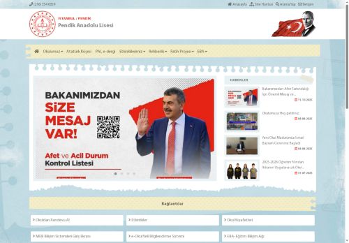 İSTANBUL / PENDİK - Pendik Anadolu Lisesi