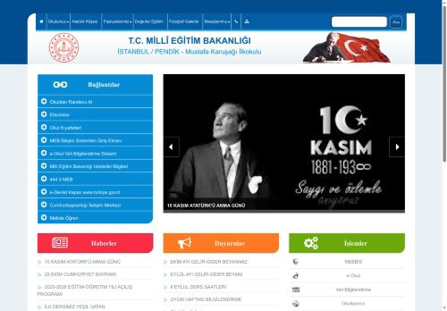 İSTANBUL / PENDİK - Mustafa Karuşağı İlkokulu