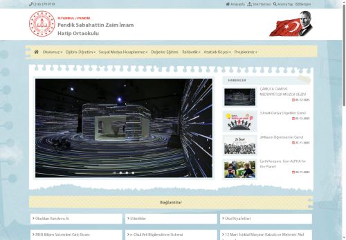 İSTANBUL / PENDİK - Pendik Sabahattin Zaim İmam Hatip Ortaokulu