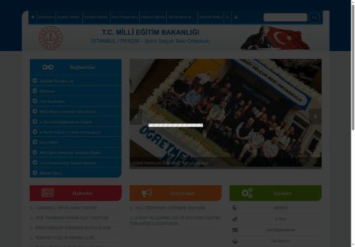 İSTANBUL / PENDİK - Şehit Selçuk Beki Ortaokulu