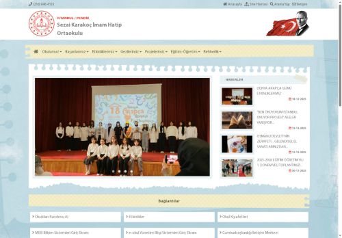 Sezai Karakoç İmam Hatip Ortaokulu - İSTANBUL / PENDİK