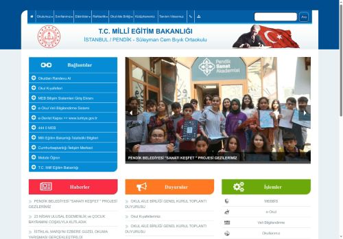 İSTANBUL / PENDİK - Süleyman Cem Bıyık Ortaokulu