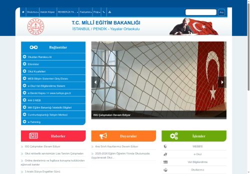 İSTANBUL / PENDİK - Yayalar Ortaokulu