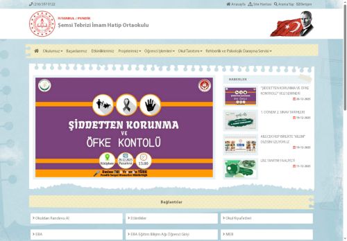 İSTANBUL / PENDİK - Şemsi Tebrizi İmam Hatip Ortaokulu