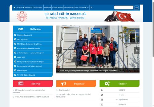 İSTANBUL / PENDİK - Şeyhli İlkokulu