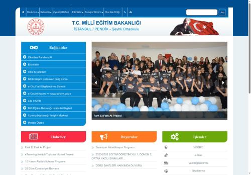 İSTANBUL / PENDİK - Şeyhli Ortaokulu