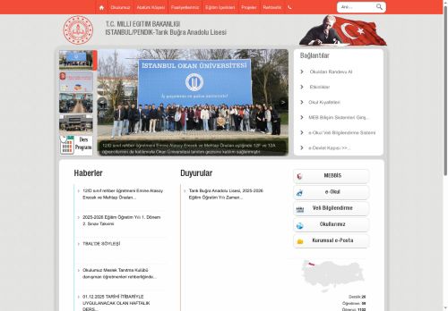 İSTANBUL / PENDİK - Tarık Buğra Anadolu Lisesi