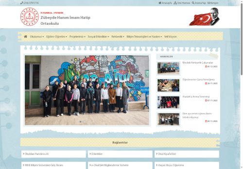 İSTANBUL / PENDİK - Zübeyde Hanım İmam Hatip Ortaokulu