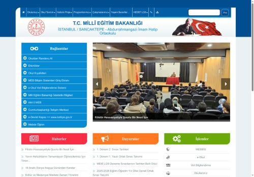 İSTANBUL / SANCAKTEPE - Abdurrahmangazi İmam Hatip Ortaokulu