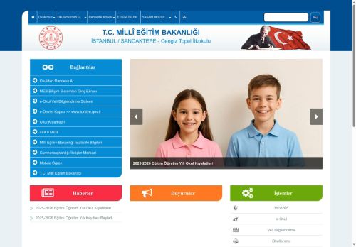 İSTANBUL / SANCAKTEPE - Cengiz Topel İlkokulu