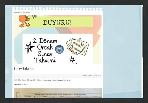 İSTANBUL / SANCAKTEPE - Fehmi Yılmaz Mesleki ve Teknik Anadolu Lisesi