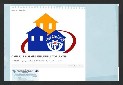 İSTANBUL / SANCAKTEPE - Mustafa Karaşahin İlkokulu