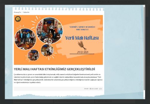 İSTANBUL / SANCAKTEPE - Nermin Ahmet Hasoğlu Ortaokulu