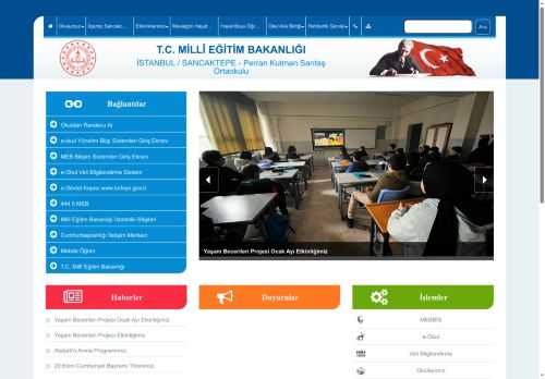 İSTANBUL / SANCAKTEPE - Perran Kutman Sarıtaş Ortaokulu