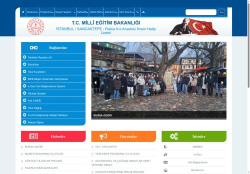 İSTANBUL / SANCAKTEPE - Rabia Kız Anadolu İmam Hatip Lisesi