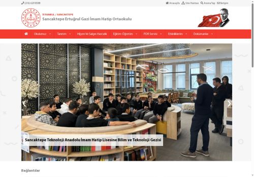 İSTANBUL / SANCAKTEPE - Sancaktepe Ertuğrul Gazi İmam Hatip Ortaokulu