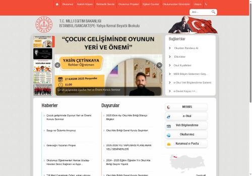 İSTANBUL / SANCAKTEPE - Yahya Kemal Beyatlı İlkokulu