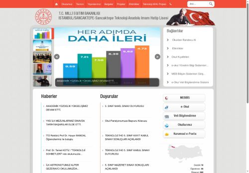 İSTANBUL / SANCAKTEPE - Sancaktepe Teknoloji Anadolu İmam Hatip Lisesi