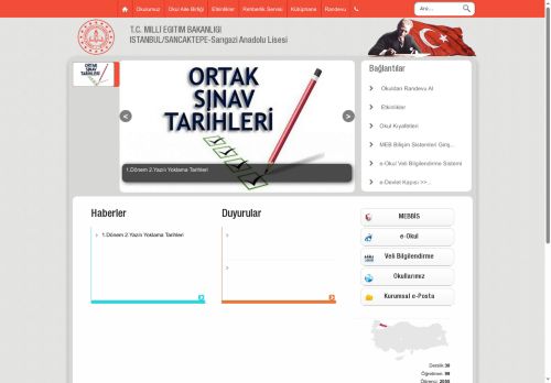 İSTANBUL / SANCAKTEPE - Sarıgazi Anadolu Lisesi