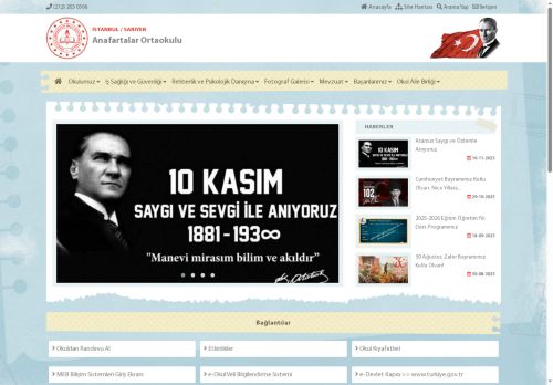 İSTANBUL / SARIYER - Anafartalar Ortaokulu