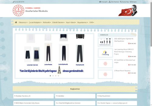 İSTANBUL / SARIYER - Anafartalar İlkokulu