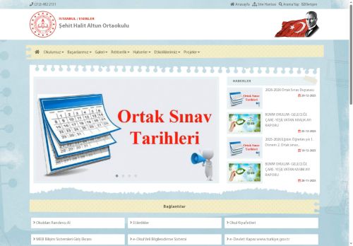 İSTANBUL / ESENLER - Şehit Halit Altun Ortaokulu