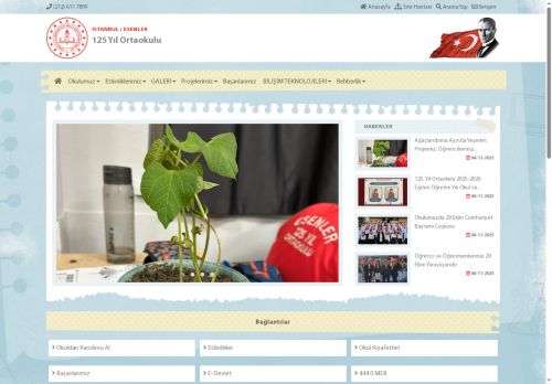 İSTANBUL / ESENLER - 125 Yıl Ortaokulu