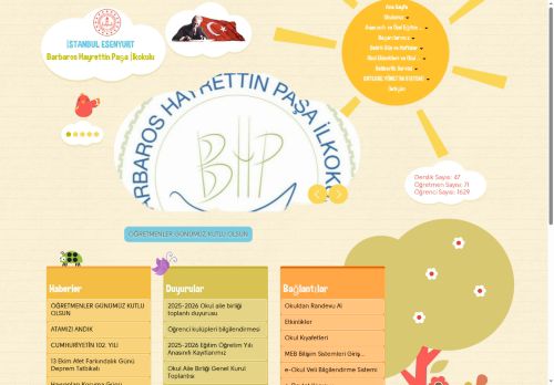 İSTANBUL / ESENYURT - Barbaros Hayrettin Paşa İlkokulu