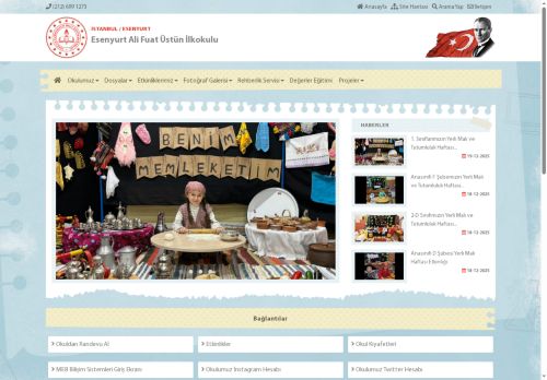İSTANBUL / ESENYURT - Esenyurt Ali Fuat Üstün İlkokulu