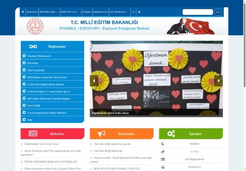 İSTANBUL / ESENYURT - Esenyurt Erdoğanlar İlkokulu