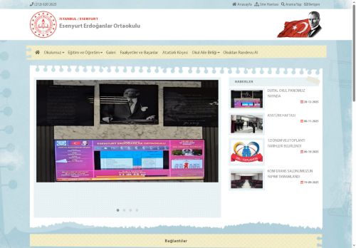 İSTANBUL / ESENYURT - Esenyurt Erdoğanlar Ortaokulu