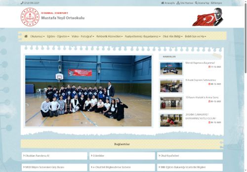 İSTANBUL / ESENYURT - Mustafa Yeşil Ortaokulu