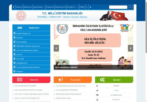İSTANBUL / ESENYURT - İbrahim Özaydın İlkokulu