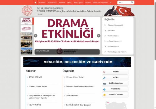 İSTANBUL / ESENYURT - Kıraç Borsa İstanbul Mesleki ve Teknik Anadolu Lisesi