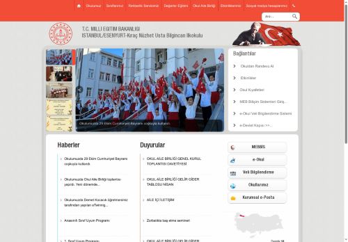 İSTANBUL / ESENYURT - Kıraç Nüzhet Usta Bilgincan İlkokulu