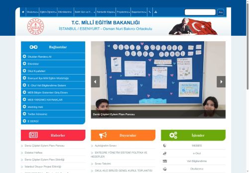 İSTANBUL / ESENYURT - Osman Nuri Bakırcı Ortaokulu