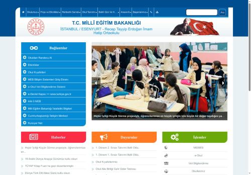 İSTANBUL / ESENYURT - Recep Tayyip Erdoğan İmam Hatip Ortaokulu