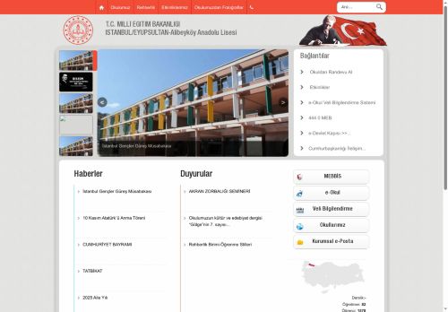 İSTANBUL / EYÜPSULTAN - Alibeyköy Anadolu Lisesi