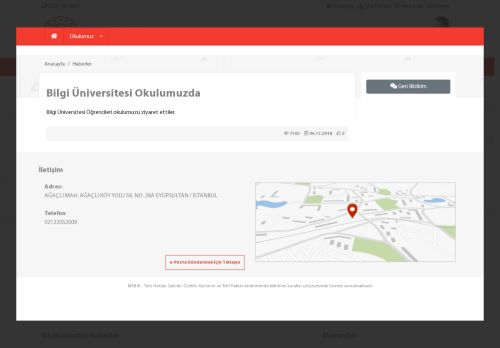 İSTANBUL / EYÜPSULTAN - AĞAÇLI İLKOKULU