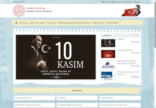 İSTANBUL / EYÜPSULTAN - Feridun Tümer İlkokulu