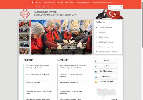 İSTANBUL / EYÜPSULTAN - Eyüpsultan Anadolu Lisesi