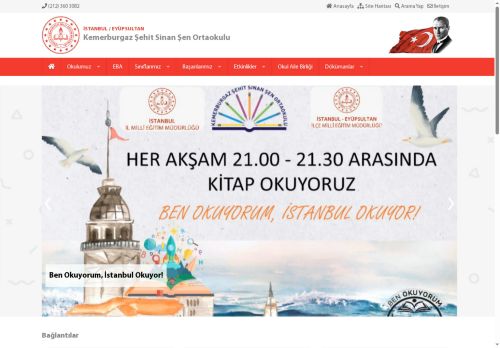 İSTANBUL / EYÜPSULTAN - Kemerburgaz Şehit Sinan Şen Ortaokulu