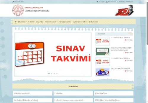 İSTANBUL / EYÜPSULTAN - Gümüşsuyu Ortaokulu