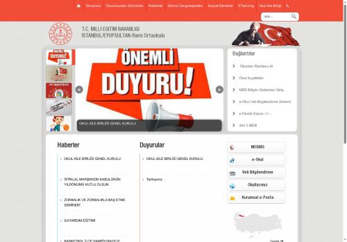 İSTANBUL / EYÜPSULTAN - Rami Ortaokulu